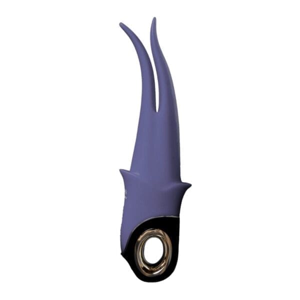Dual Tongue Clitoral Vibrator (Shadow Blue)