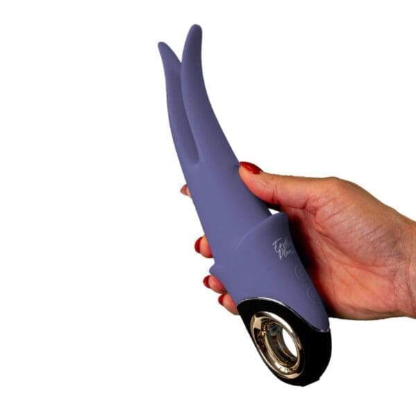 Dual Tongue Clitoral Vibrator (Shadow Blue)