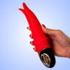 Dual Tongue Clitoral Vibrator (Shadow Red)