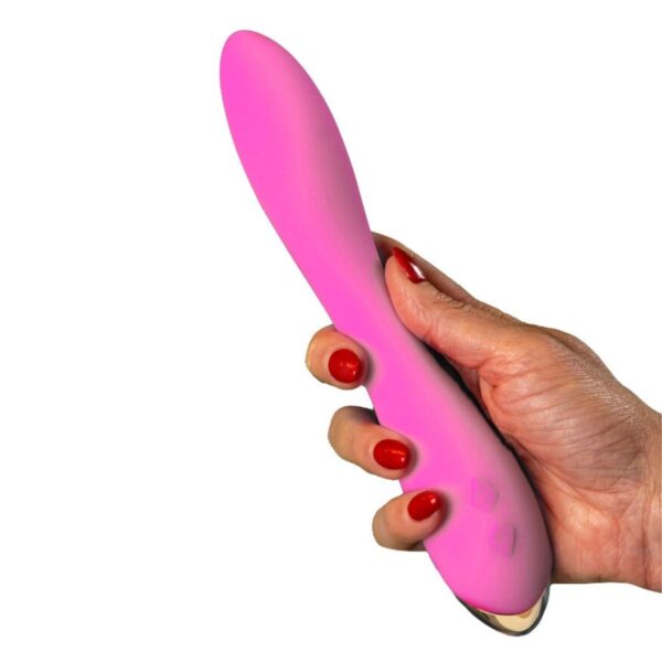 Flamingo Curved Vibrator Pink