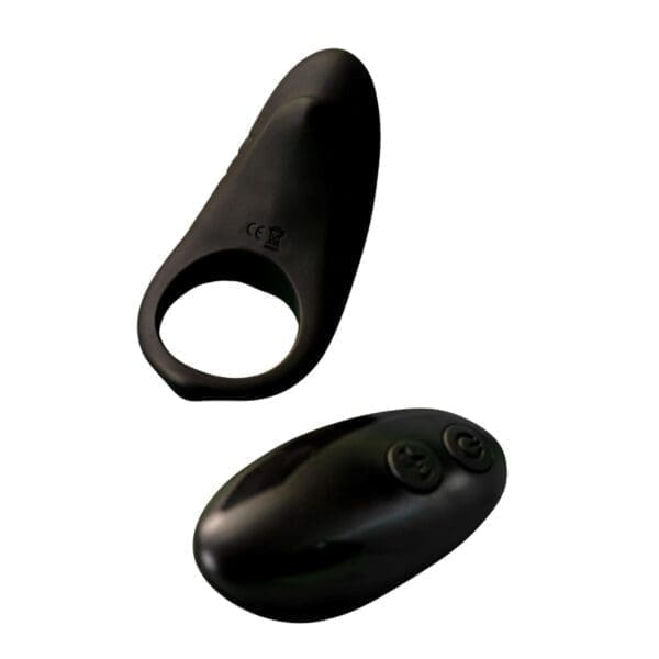 Remote Controlled Shark Cock Ring Black