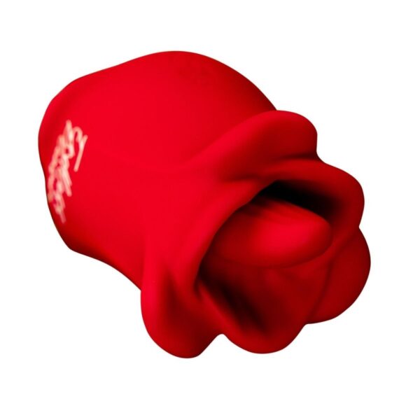 Rose 2 in 1 Licking and Thrusting Vibrator (1) Rose 2 in 1 Licking and Thrusting Vibrator