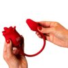 Rose 2 in 1 Licking and Thrusting Vibrator (3) Rose 2 in 1 Licking and Thrusting Vibrator