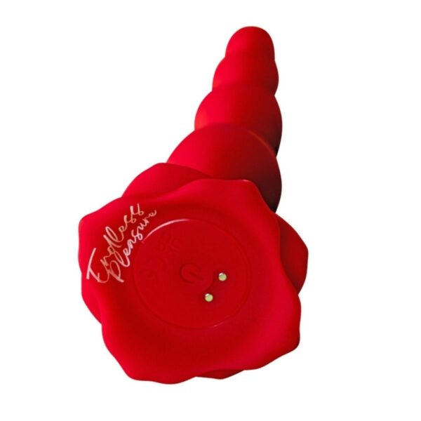 Rose Petal Vibrating Anal Beads