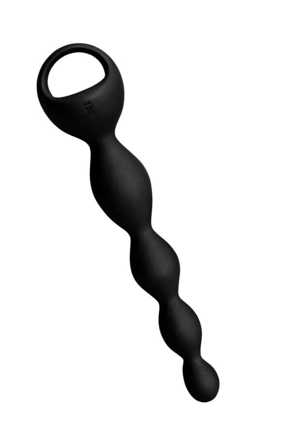USK-A05BLACK1N7A8712.jpg Beaded Vibrating Anal Teaser