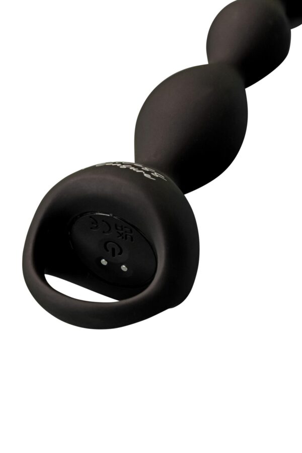 USK-A05Black1N7A8713.jpg Beaded Vibrating Anal Teaser