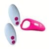 Remote Controlled Shark Cock Ring Pink