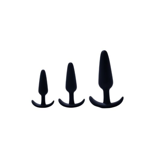Naughty Nights Silicone Anal Plug Set
