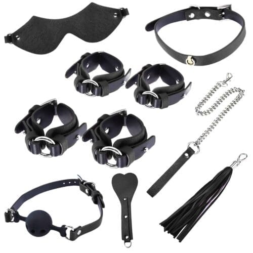 BDSM Luxury 8 Piece Set including Tote Bag