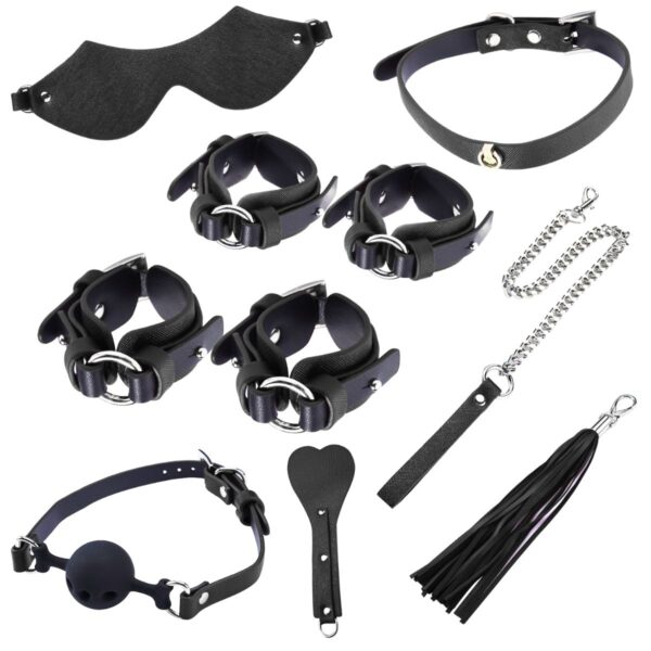 BDSM Luxury 8 Piece Set including Tote Bag