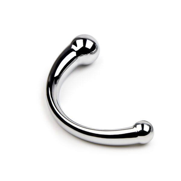Dual-Ended G-Spot & Anal Metal Plug (15) Stainless Steel Double Ended Wand