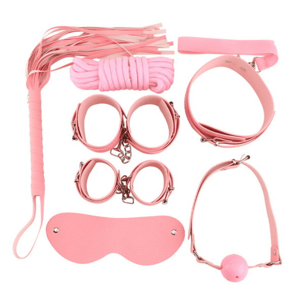 Pink Beginner BDSM Bondage Kit Pink Beginner BDSM Bondage Kit