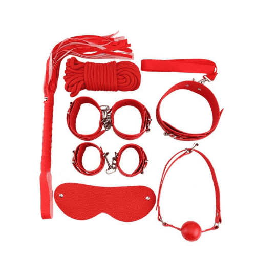 BDSM 7 Piece Bondage Set