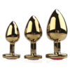 Gold Jewelled Butt Plug