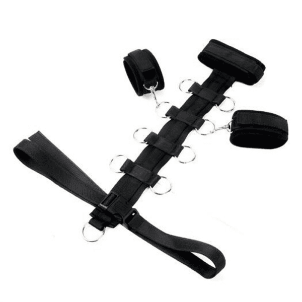 Hand & Neck Restraint Strap (4) Bondage Harness Set