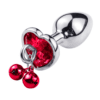 Red Heart Jingle Butt Plug