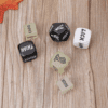 6 Piece Glow in the Dark Dice Set