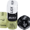 6 Piece Glow in the Dark Dice Set