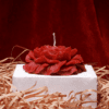 Peony Flower Low-Temperature Candle – Floral Wax Play Candle (4) Peony Flower Low-Temperature Candle – Floral Wax Play Candle