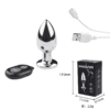 Remote Control Vibrating Anal Plug (2) Remote Control Vibrating Anal Plug