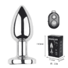 Remote Control Vibrating Anal Plug (3) Remote Control Vibrating Anal Plug