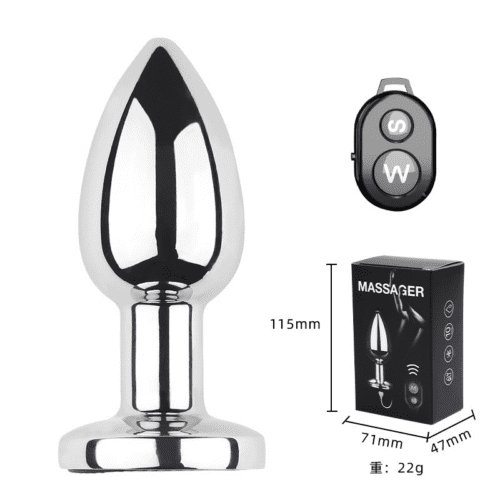 Remote Control Vibrating Anal Plug