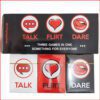 Talk Flirt Dare 3 in 1 Couple's Game