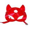 Red BDSM Cat Mask