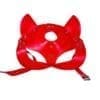 Red BDSM Cat Mask