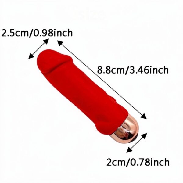 Red Bullet Pocket Vibrator