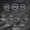 EXS Black Latex Condom Pack of 12
