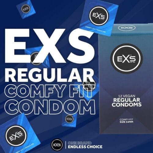 EXS Regular Condoms Pack of 12