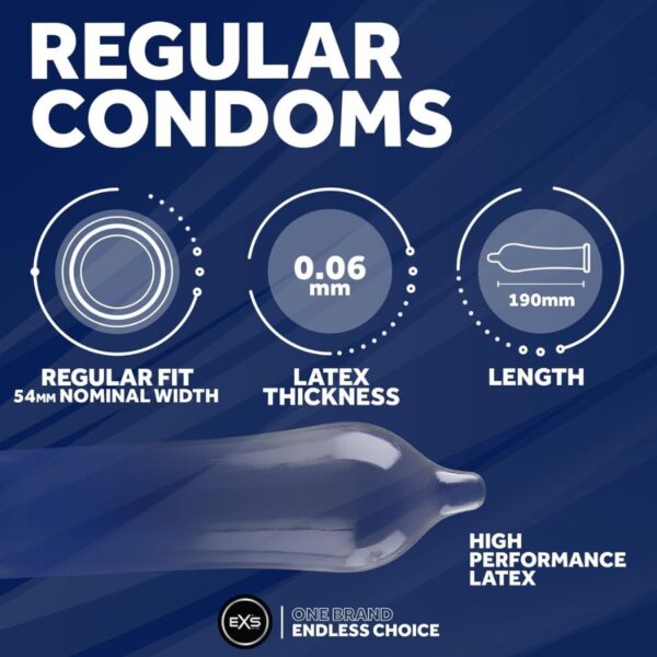 EXS Regular Condoms Pack of 12 EXS Regular Condoms Pack of 12