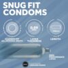 EXS Snug Fit Condoms Pack of 12