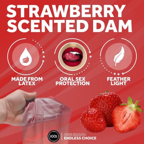 EXS Strawberry Oral Dam