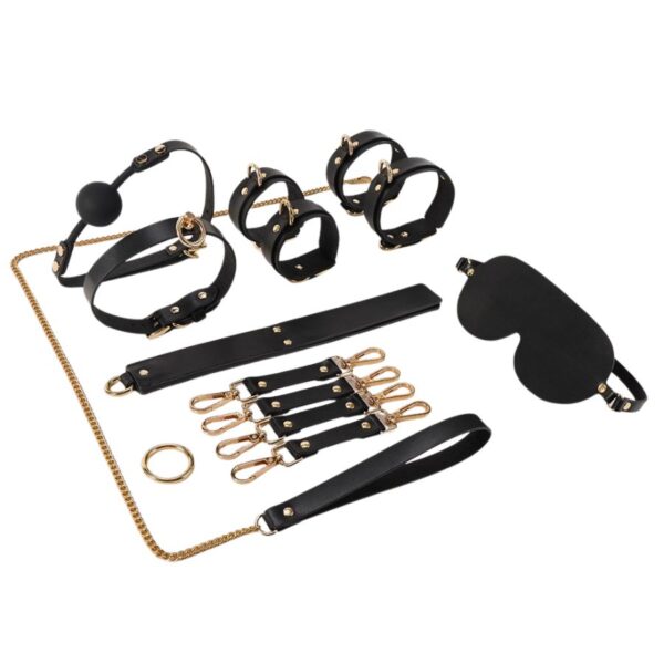 Untitled design-184 Luxury Black Leather BDSM Set