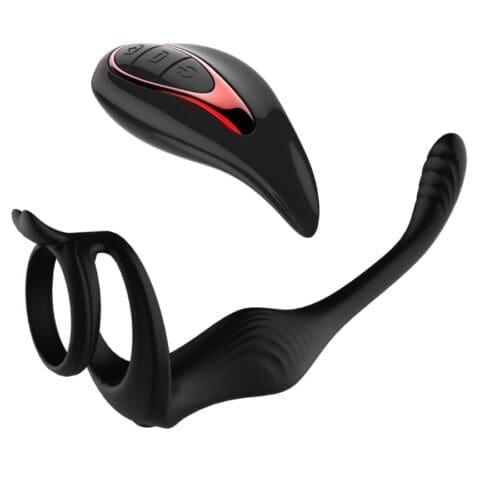 Remote Dual Cock Ring and Anal Teaser