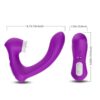 Dual Clitoral Licking Vibrator