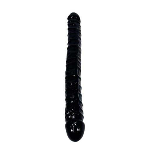 13 Inch Black Double Ended Dildo