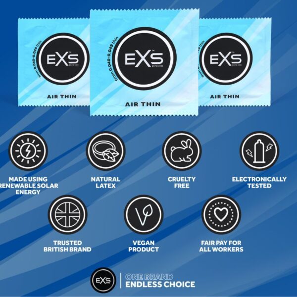 EXS Air Thin Condoms Pack of 12
