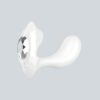 Luxe White Dual-Head Clitoral Stimulator