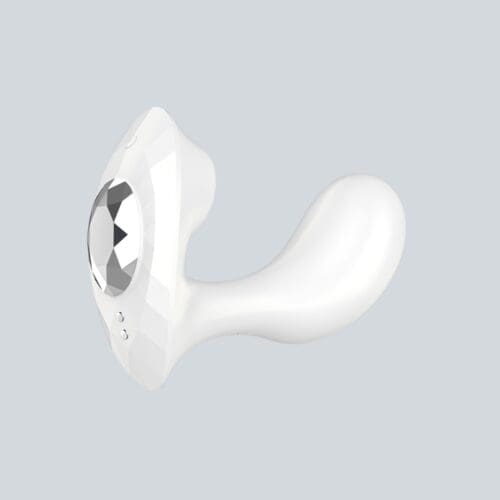 Luxe White Dual-Head Clitoral Stimulator