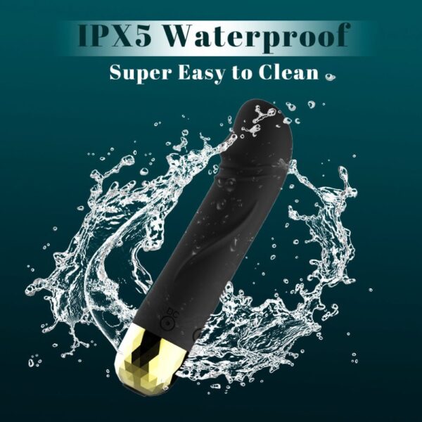 Luxe Bullet Vibrator- Black
