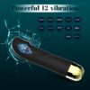 Luxe Bullet Vibrator- Black