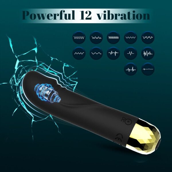 Luxe Bullet Vibrator- Black
