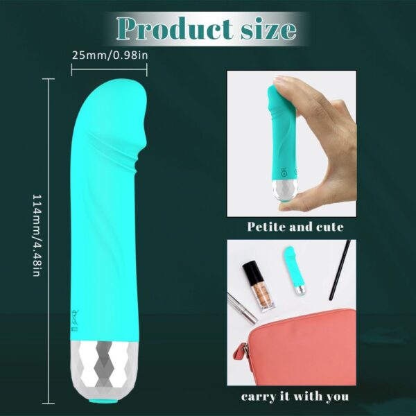 Luxe Bullet Vibrator – Blue