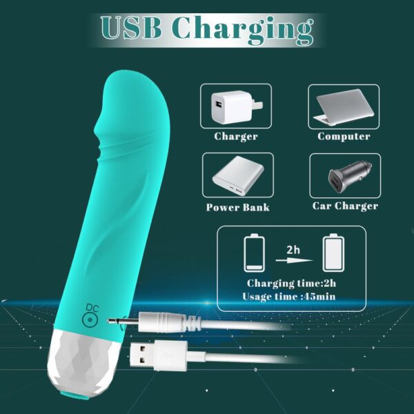 Luxe Bullet Vibrator – Blue