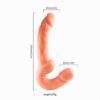 7.5 Inch Flesh Dual Dildo