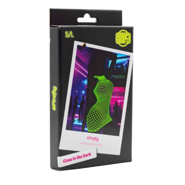 Glow in the Dark Neon Green Dress