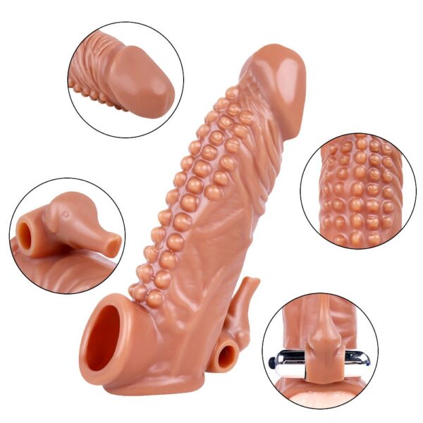 7 Inch Vibrating Penis Extension